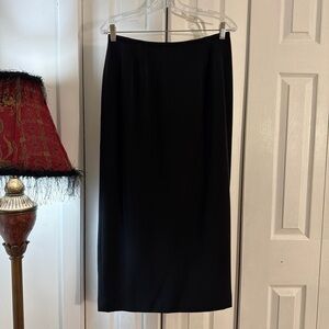 Kasper Black Pencil Skirt